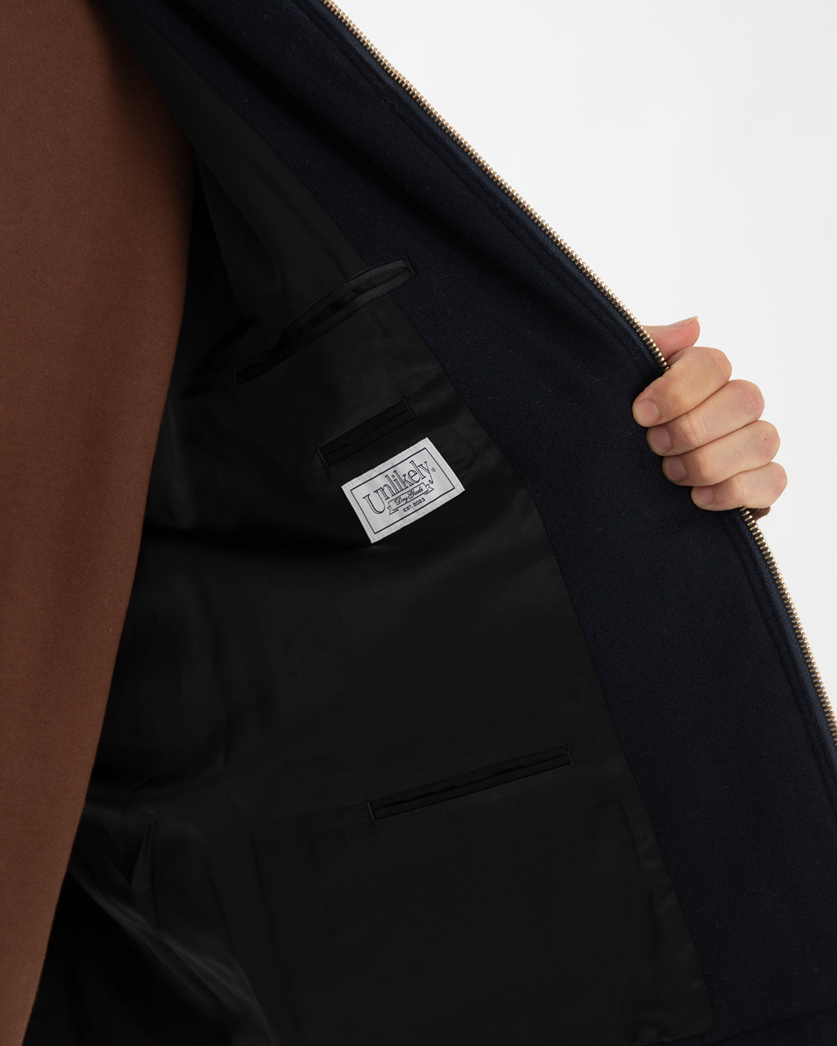 UNLIKELY MELTON SPORTS JACKET