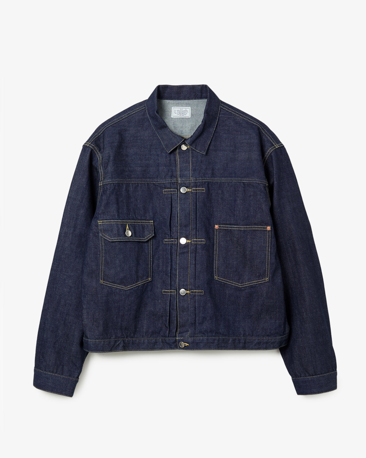 UNLIKELY TIME TRAVEL TRUCKER JACKET AGED DENIM