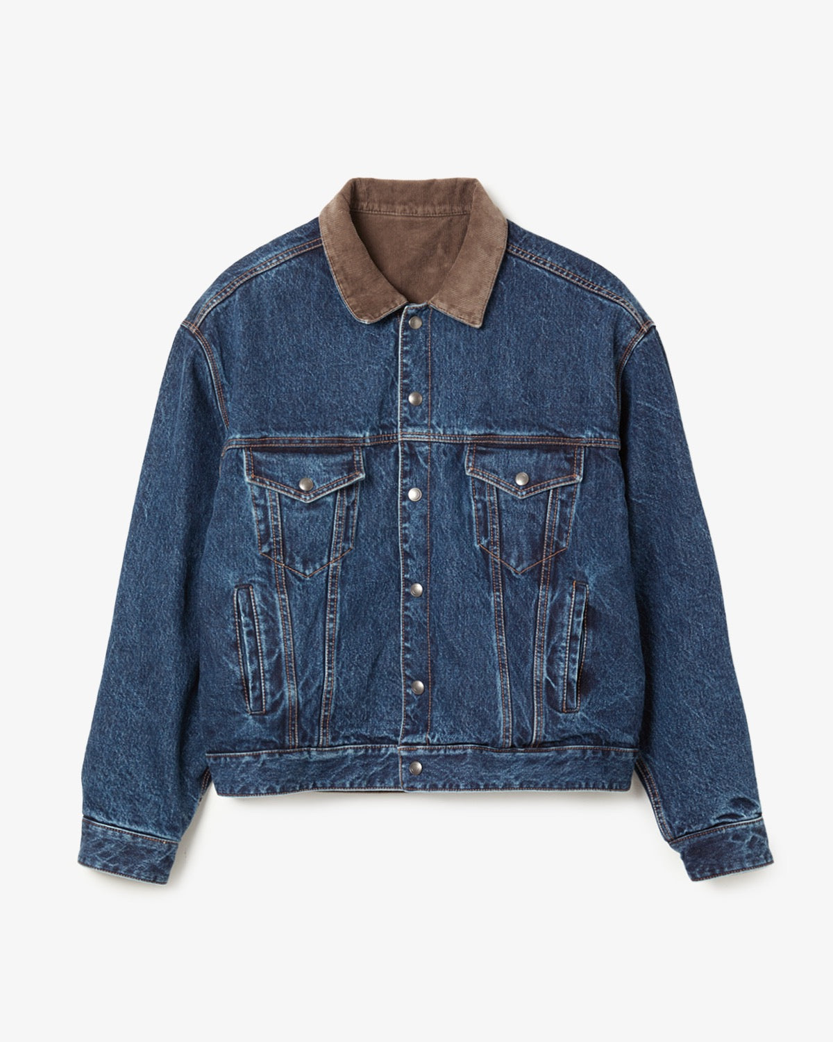 UNLIKELY REVERSIBLE TRUCKER JACKET