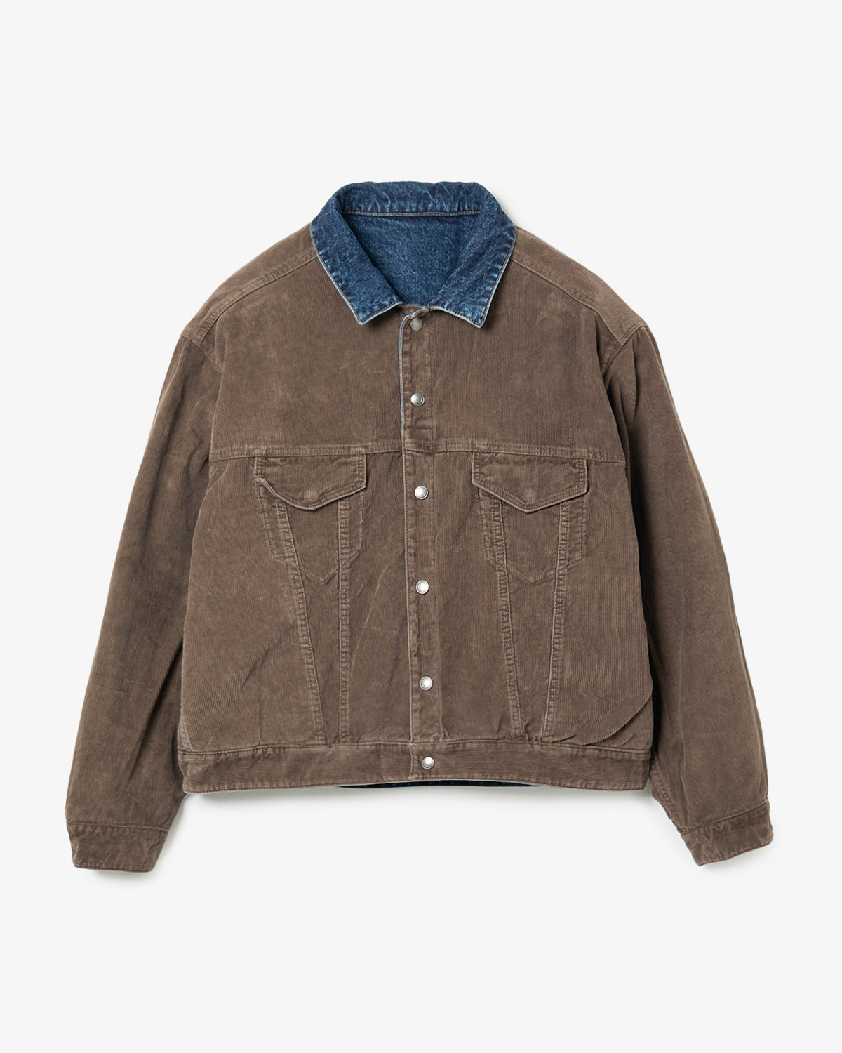 UNLIKELY REVERSIBLE TRUCKER JACKET