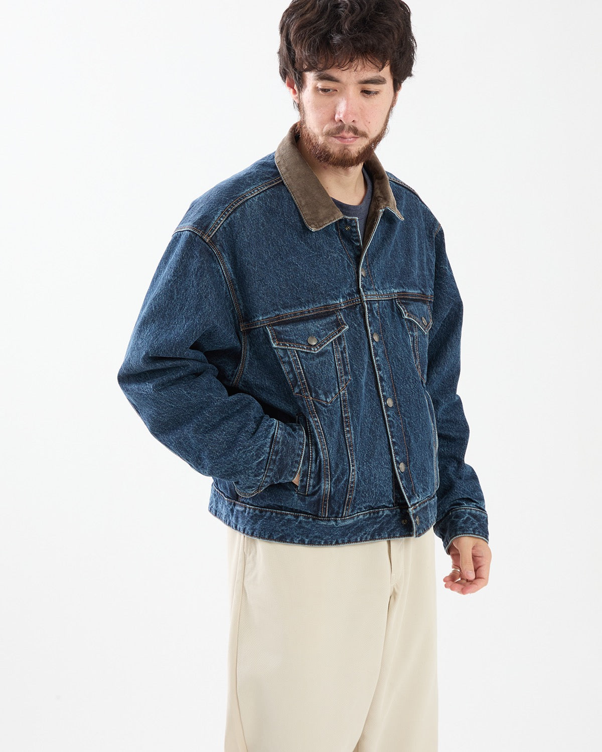 UNLIKELY REVERSIBLE TRUCKER JACKET