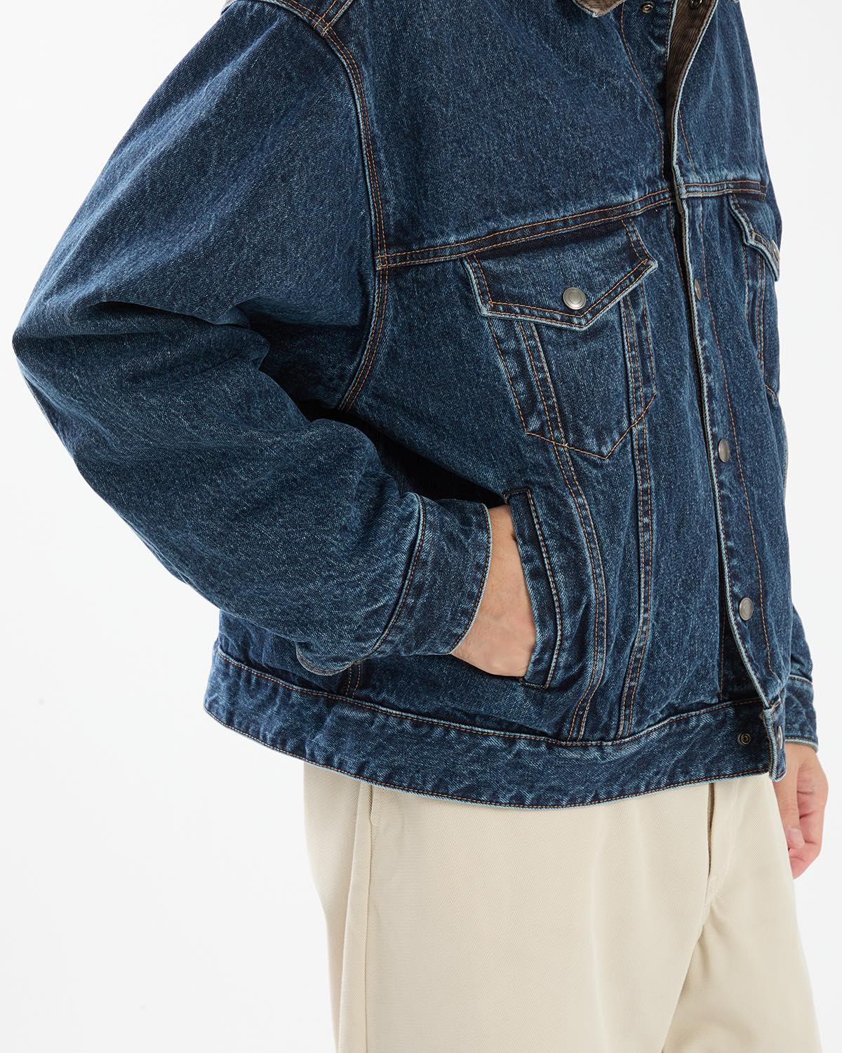 UNLIKELY REVERSIBLE TRUCKER JACKET