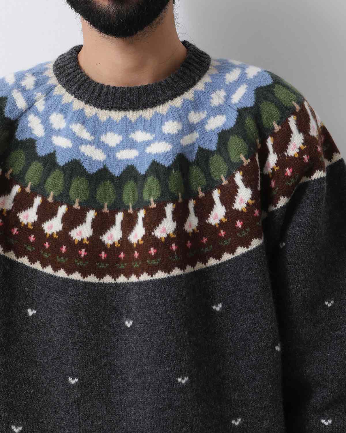 UNLIKELY FAIR ISLE “DUCK”