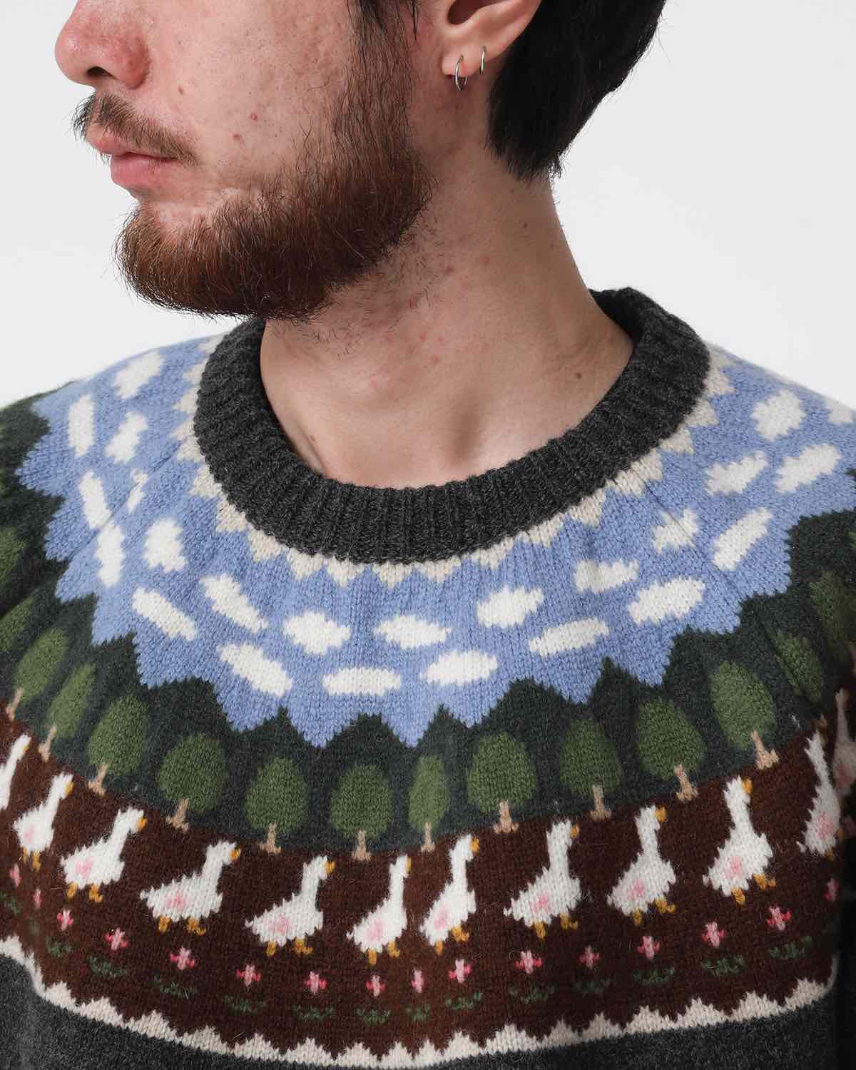 UNLIKELY FAIR ISLE “DUCK”