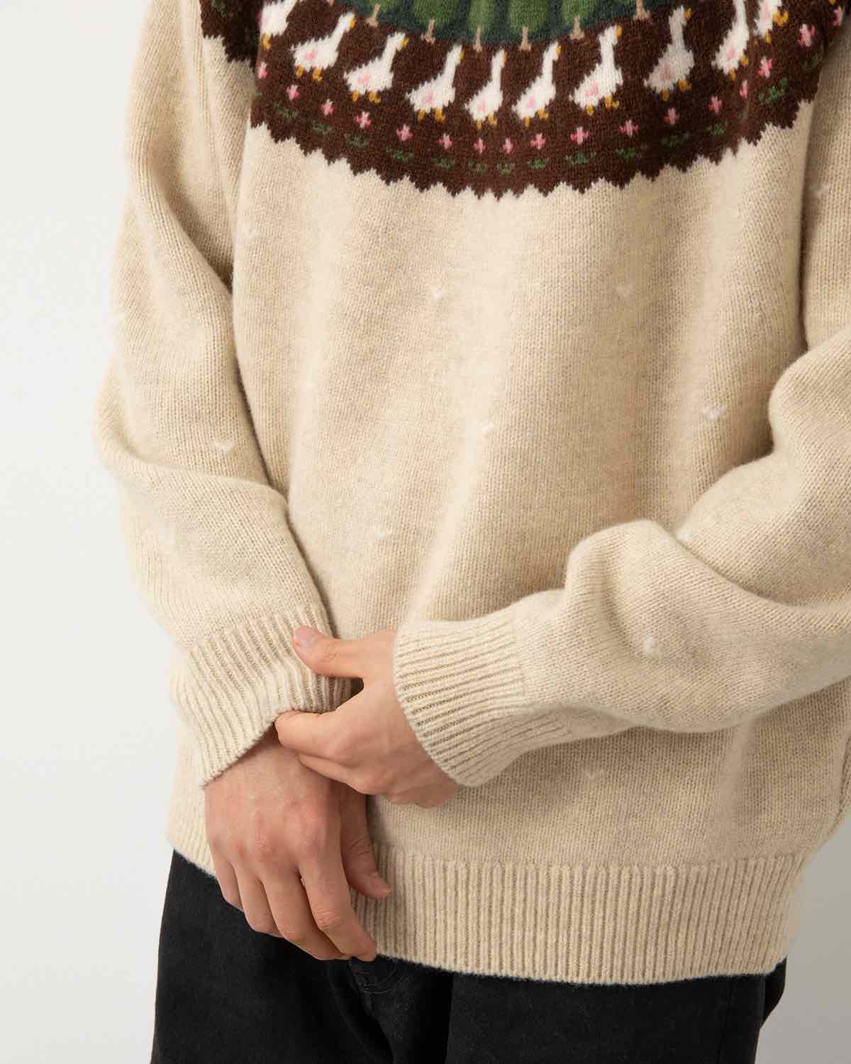 UNLIKELY FAIR ISLE “DUCK” for COVERCHORD