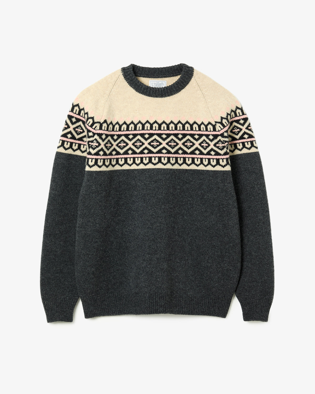 UNLIKELY FAIR ISLE "SNOW FLAKE"