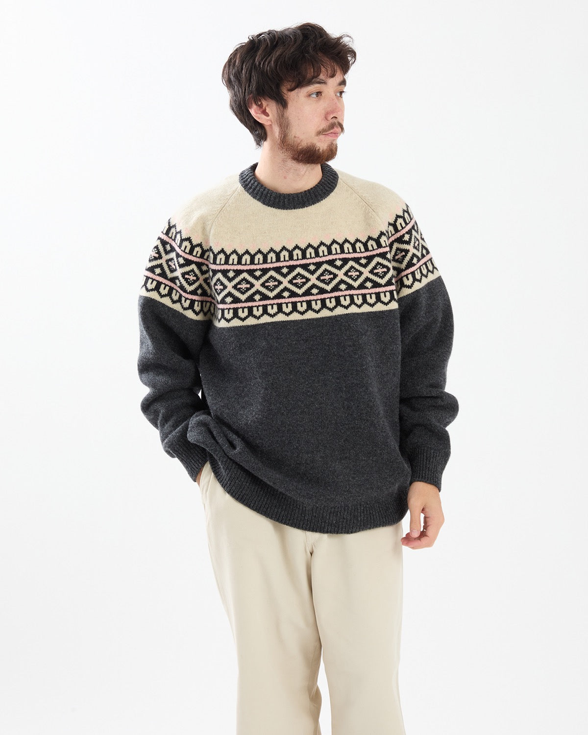 UNLIKELY FAIR ISLE "SNOW FLAKE"