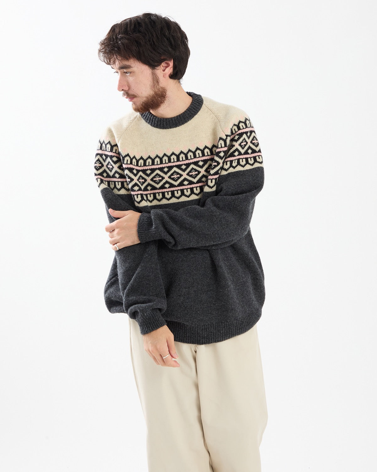 UNLIKELY FAIR ISLE "SNOW FLAKE"