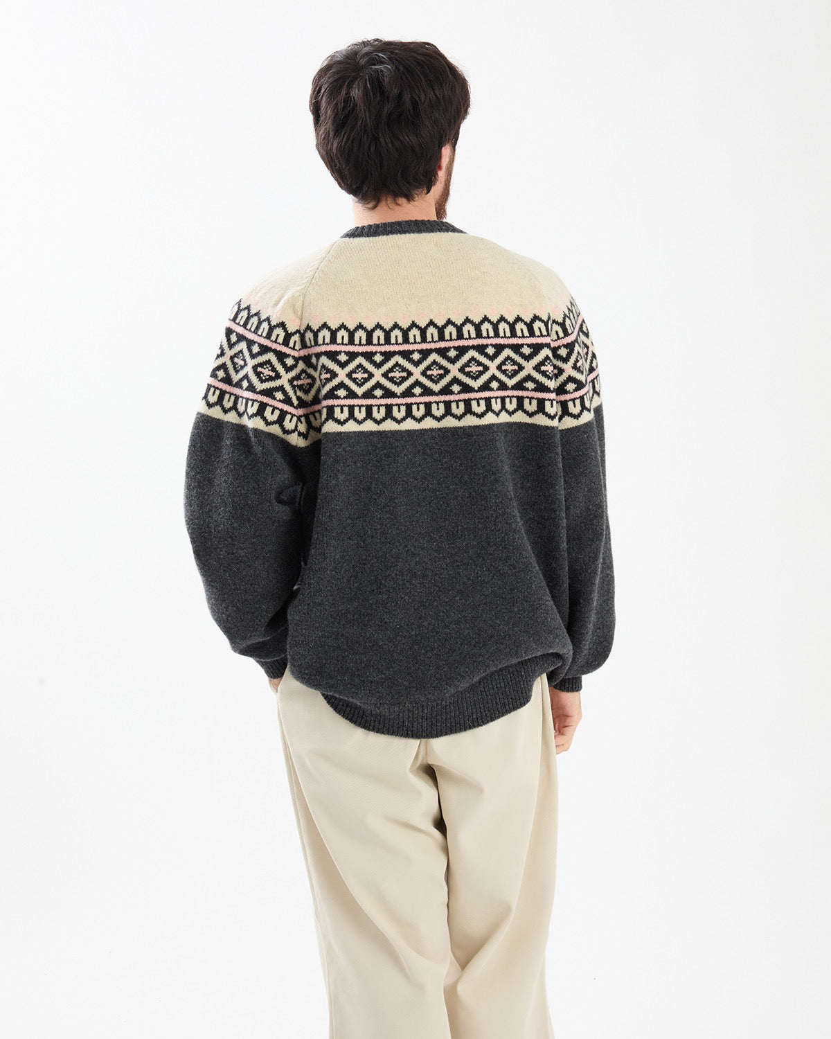 UNLIKELY FAIR ISLE "SNOW FLAKE"