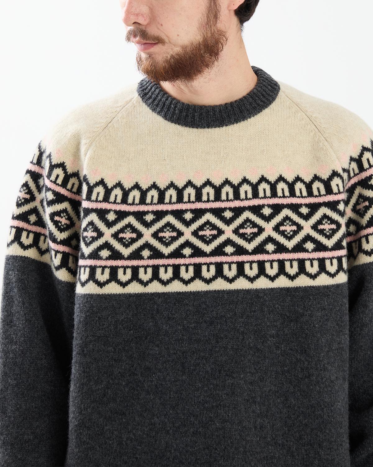 UNLIKELY FAIR ISLE "SNOW FLAKE"