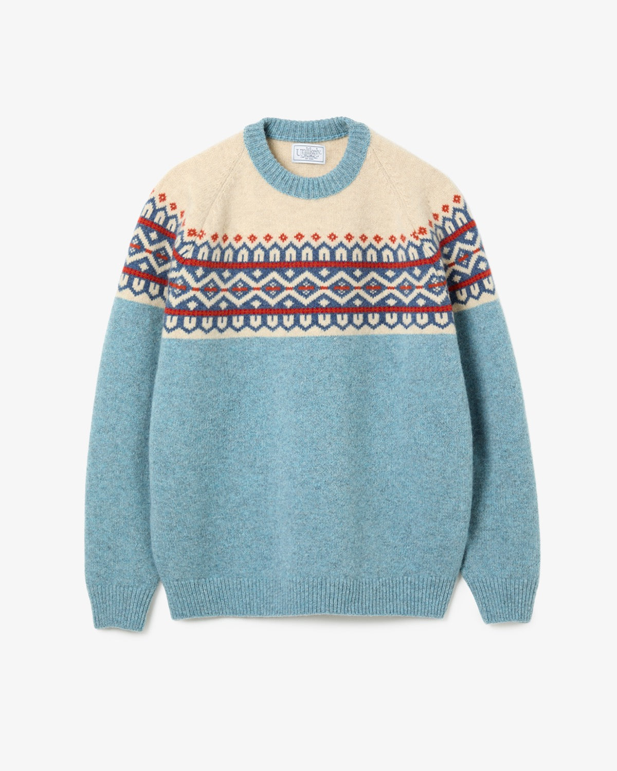 UNLIKELY FAIR ISLE "SNOW FLAKE"