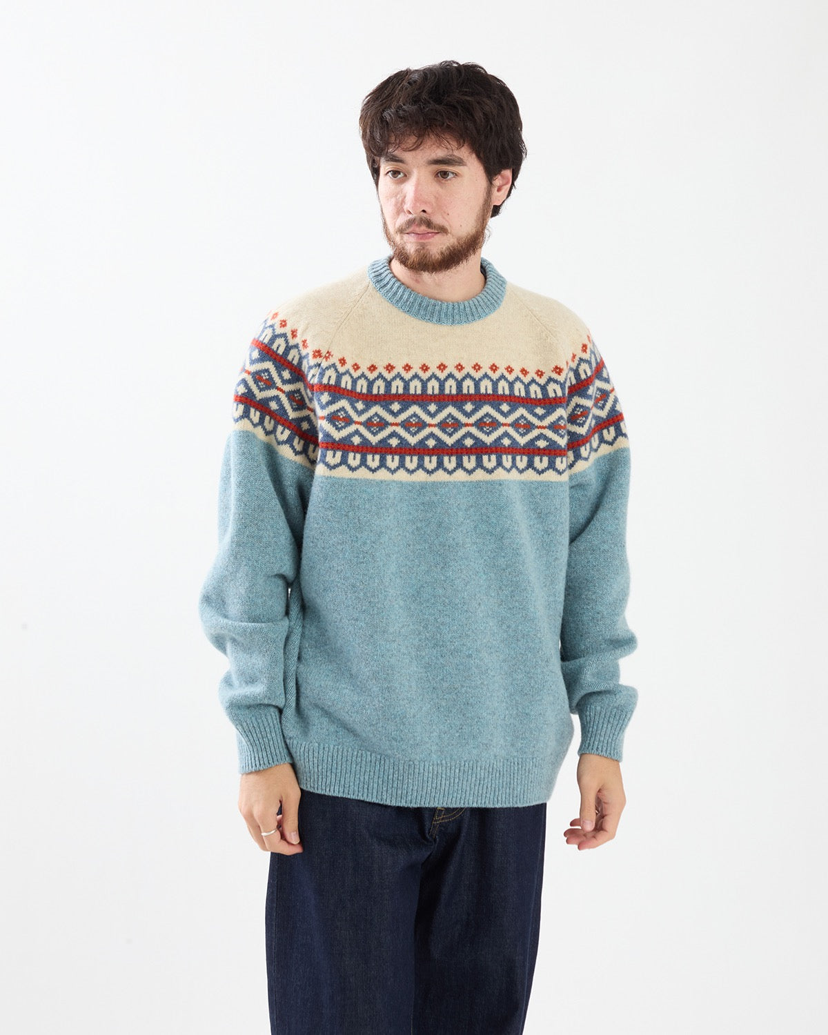 UNLIKELY FAIR ISLE "SNOW FLAKE"