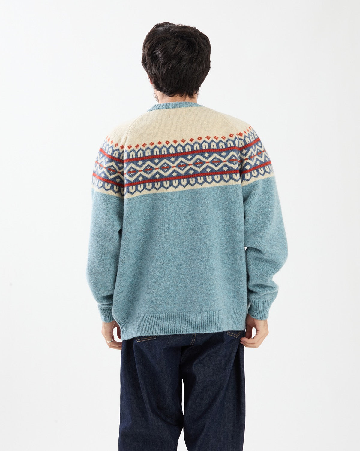 UNLIKELY FAIR ISLE "SNOW FLAKE"