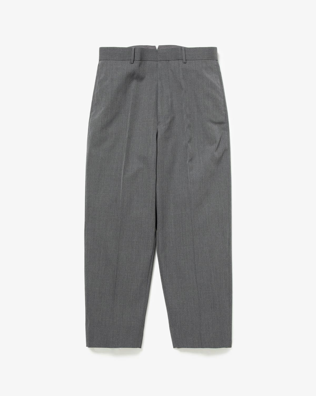 UNLIKELY BACK STRAP PLAIN FRONT TROUSERS WOOL SERGE