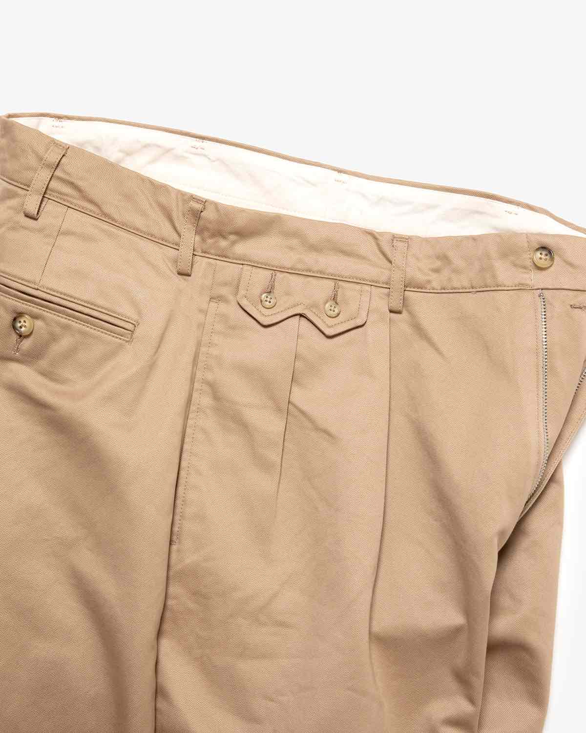 UNLIKELY SAWTOOTH FLAP 2P TROUSERS TWILL