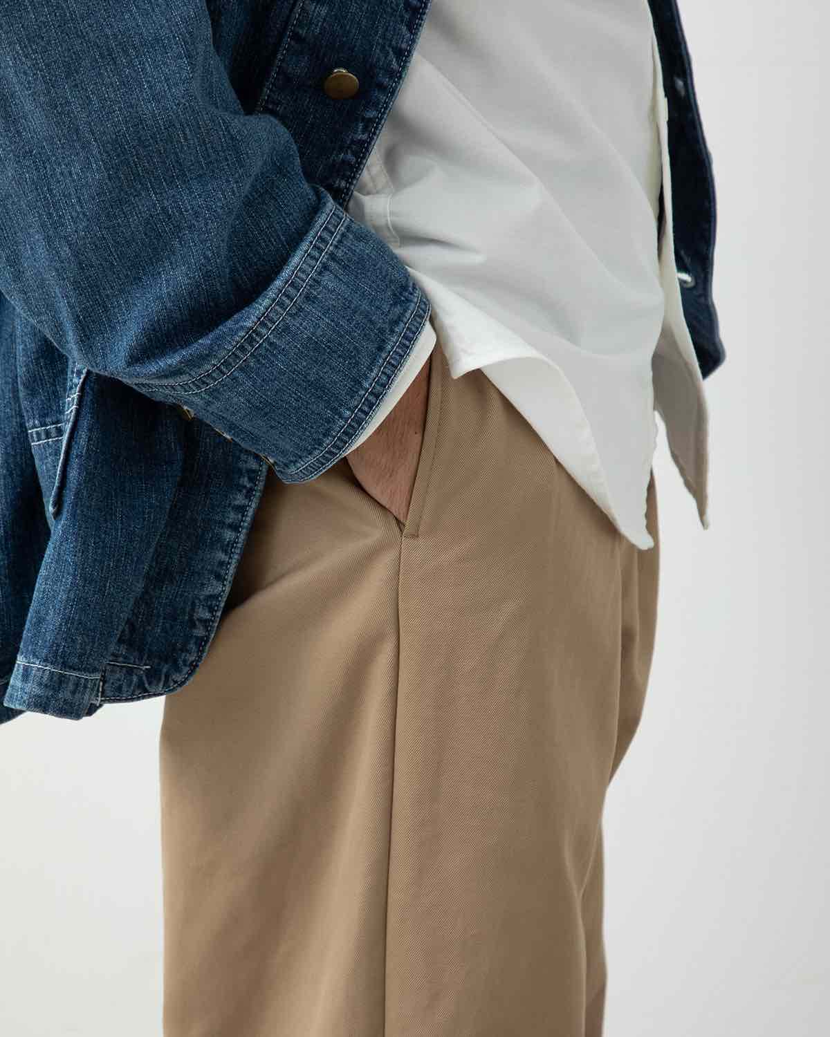 UNLIKELY SAWTOOTH FLAP 2P TROUSERS TWILL