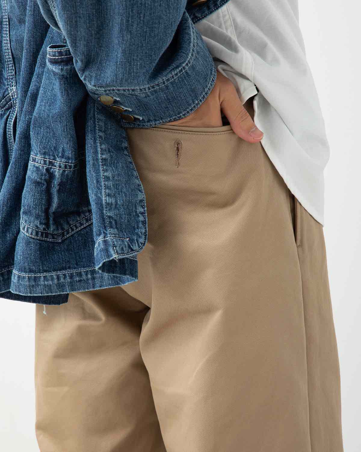 UNLIKELY SAWTOOTH FLAP 2P TROUSERS TWILL