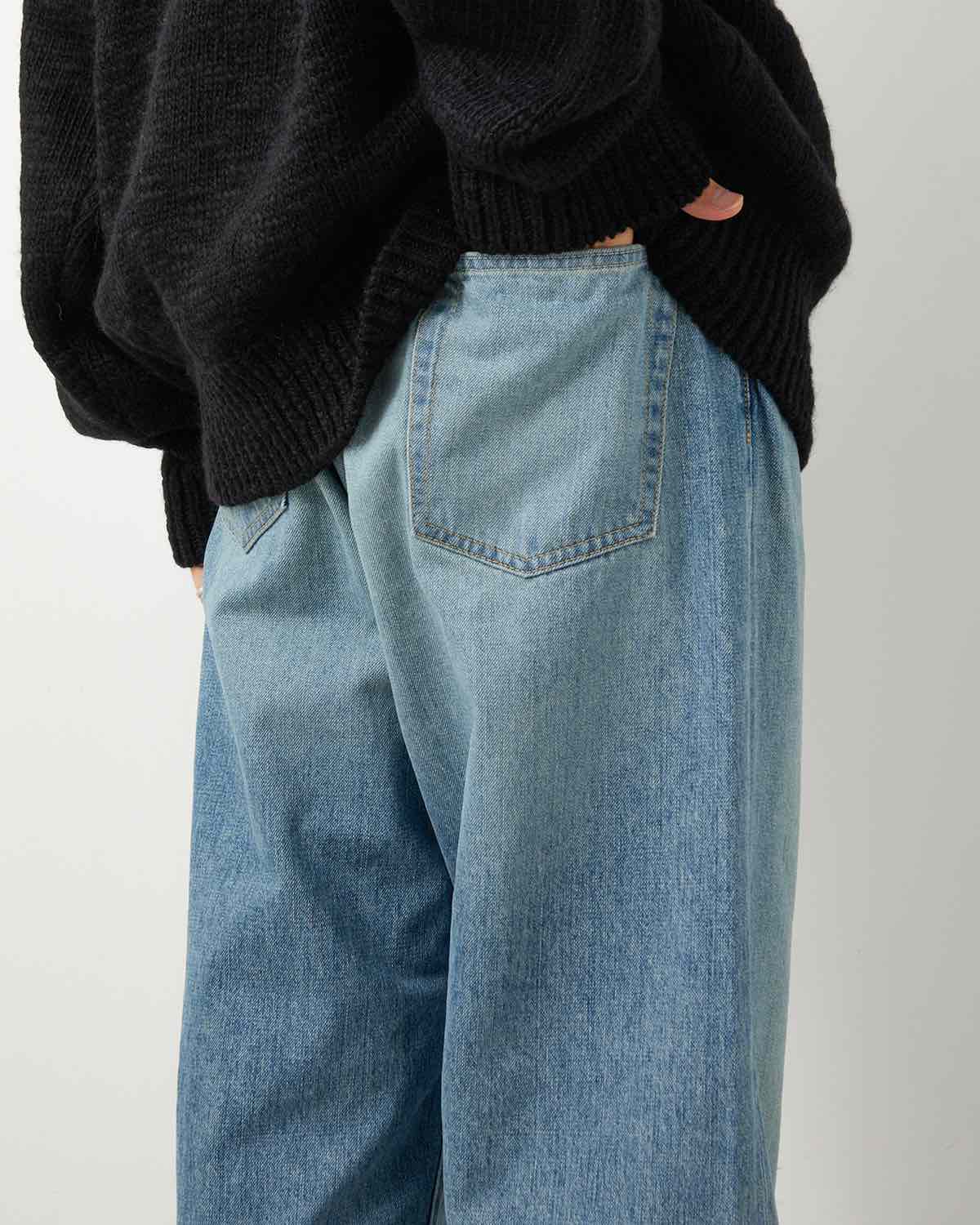 UNLIKELY TIME TRAVEL JEAN WIDE 1977WASH