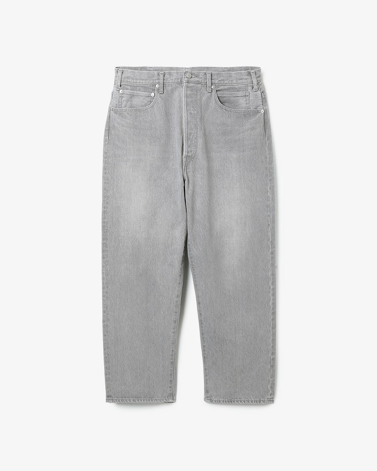 UNLIKELY TIME TRAVEL JEAN WIDE GRAY DENIM