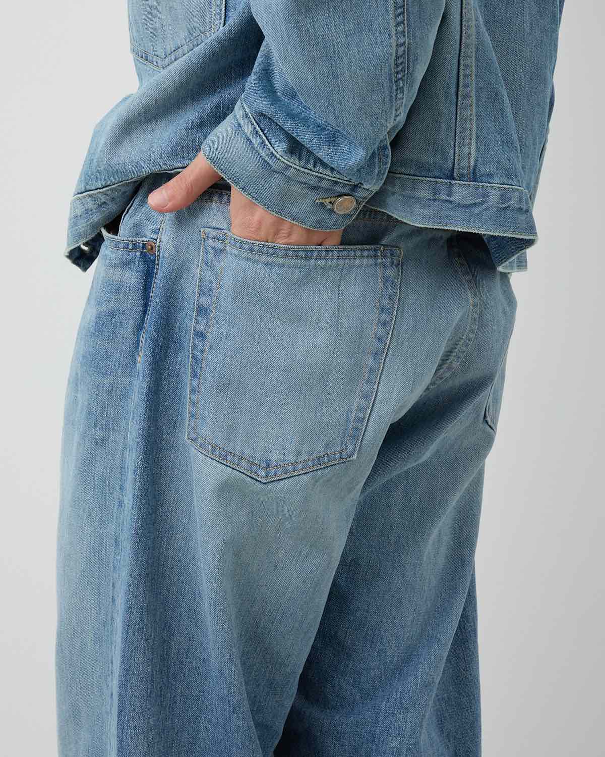 UNLIKELY TIME TRAVEL JEAN WIDE 1977 WASH