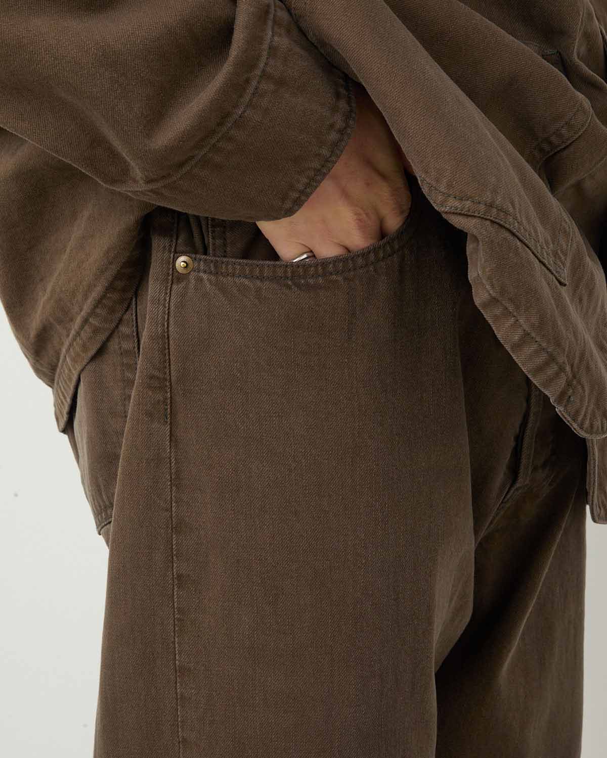 UNLIKELY TIME TRAVEL JEAN WIDE COLOR DENIM