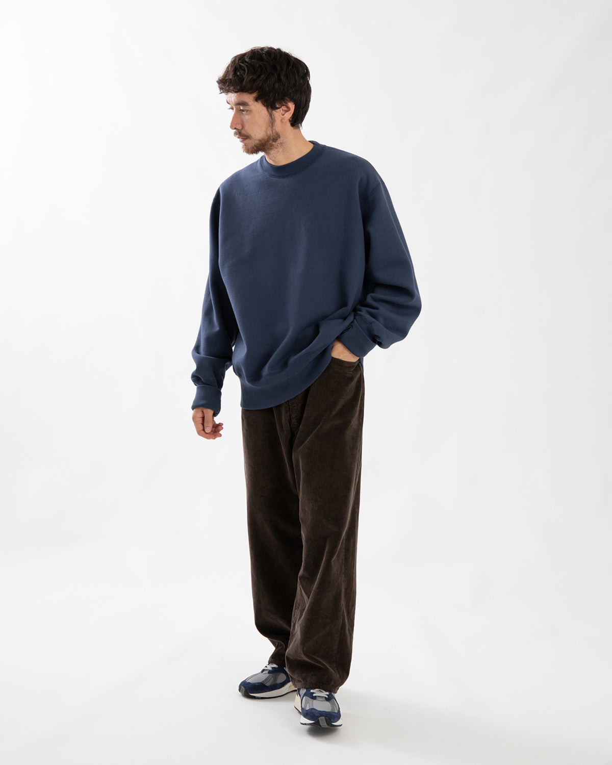 UNLIKELY TIME TRAVEL JEAN WIDE CORDUROY