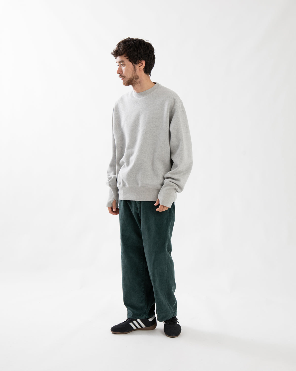 UNLIKELY TIME TRAVEL JEAN WIDE CORDUROY