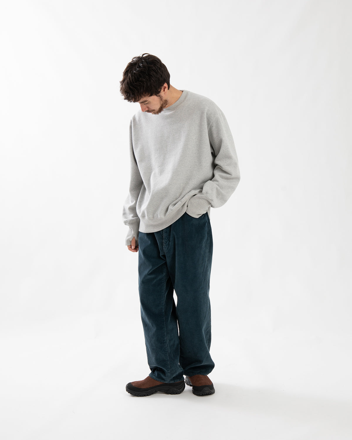 UNLIKELY TIME TRAVEL JEAN WIDE CORDUROY