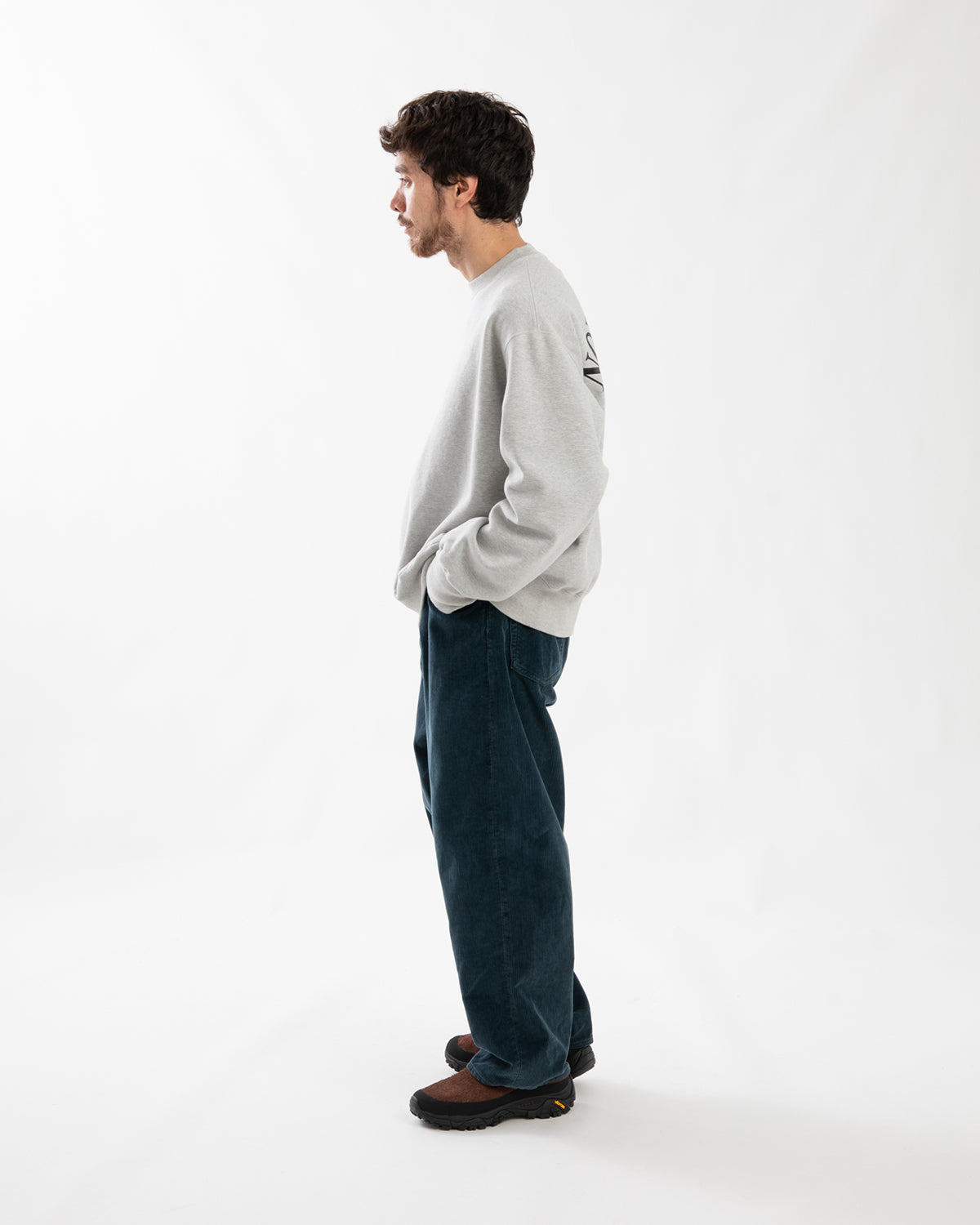 UNLIKELY TIME TRAVEL JEAN WIDE CORDUROY