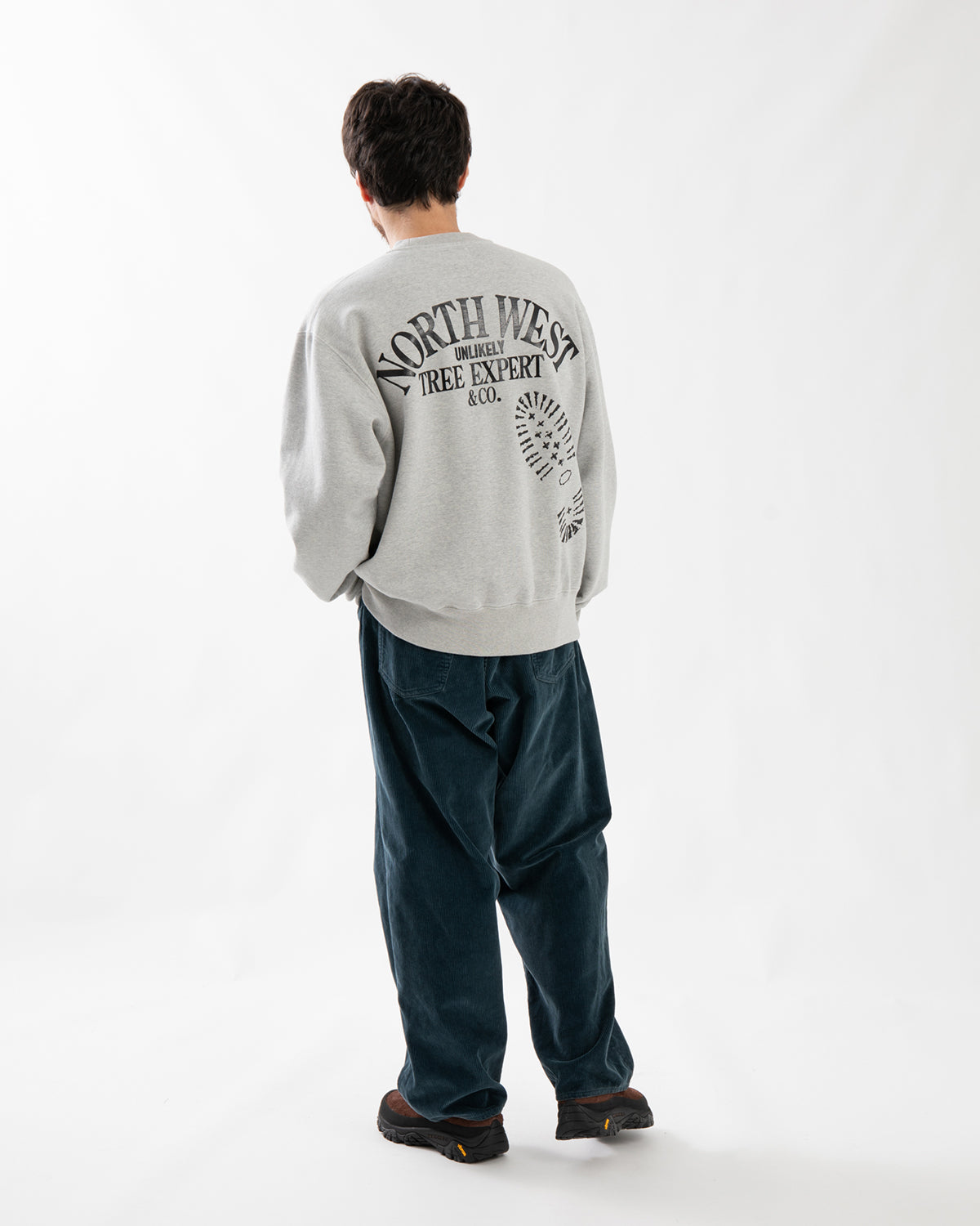 UNLIKELY TIME TRAVEL JEAN WIDE CORDUROY
