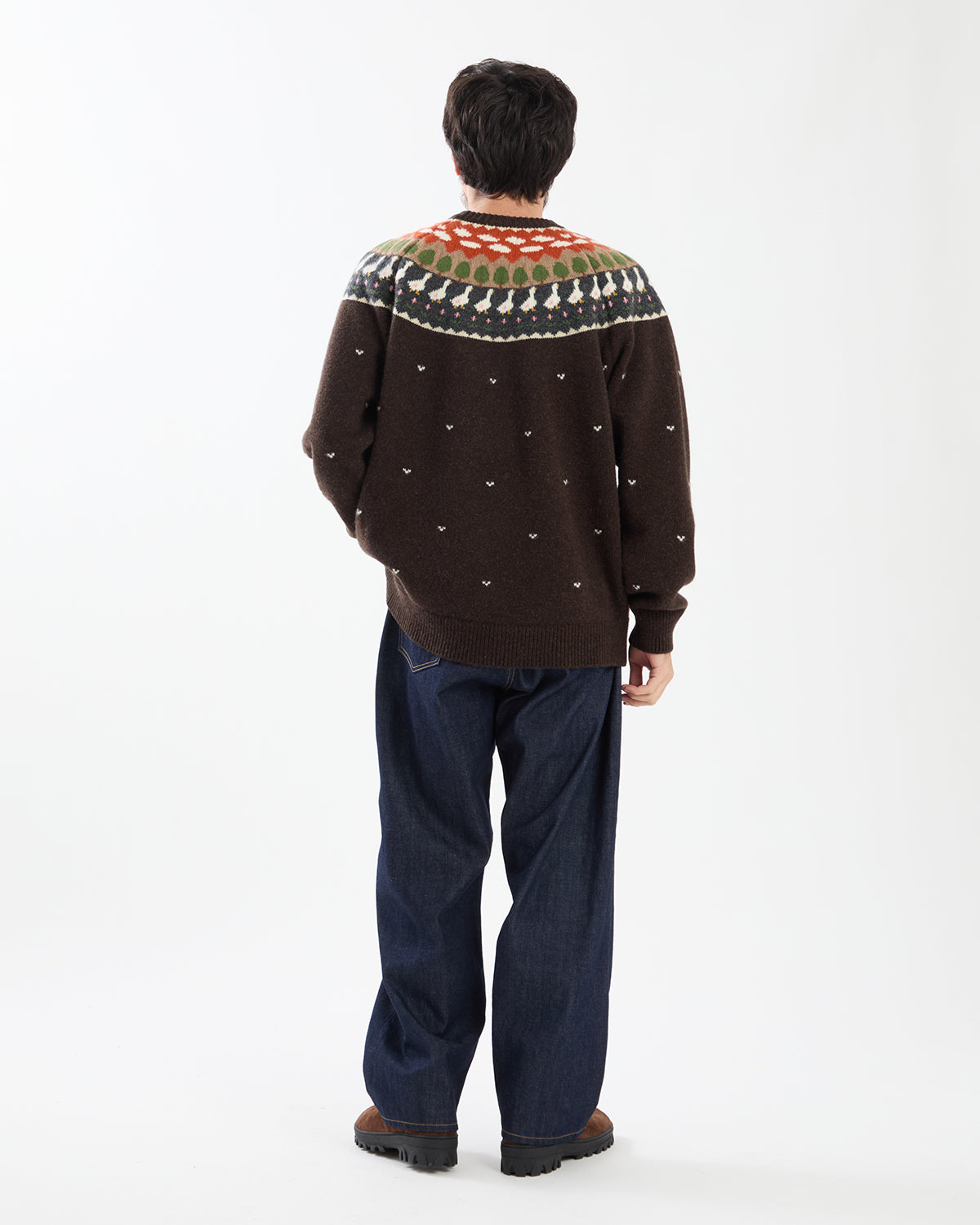 UNLIKELY TIME TRAVEL JEAN WIDE ONEA AGED DENIM