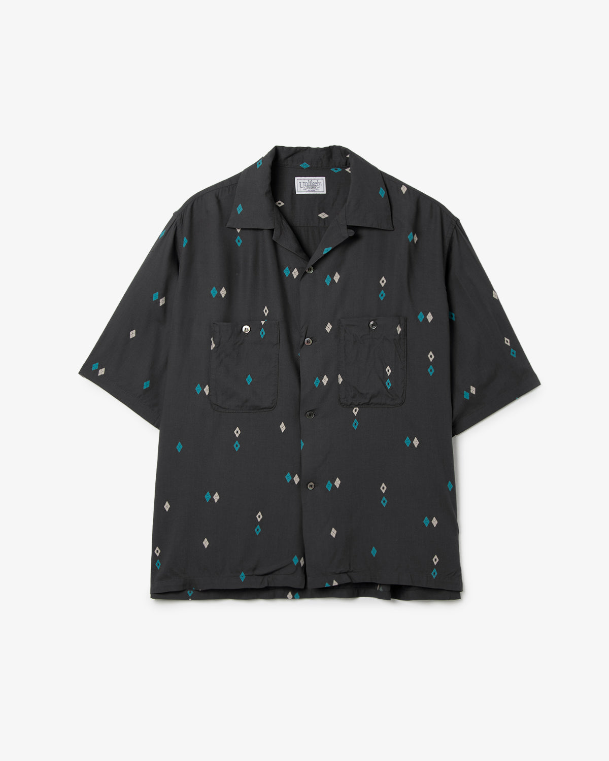 UNLIKELY RAYON SHIRTS S/S ARGYLE