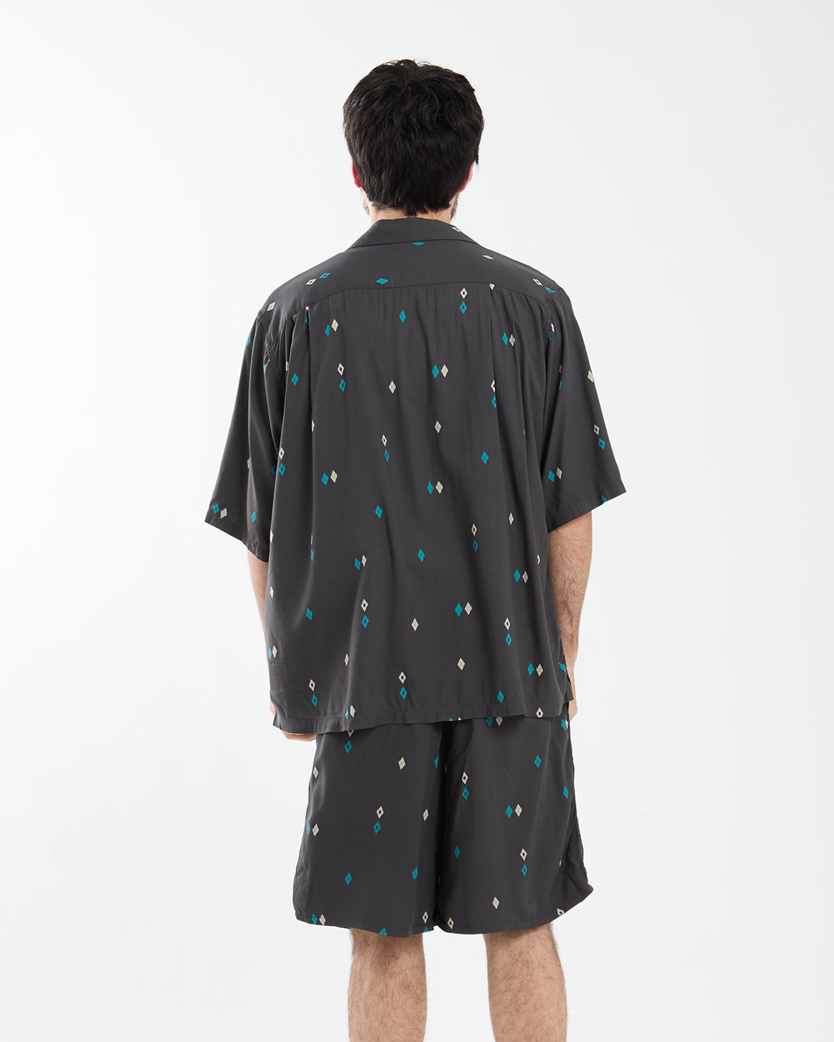 UNLIKELY RAYON SHIRTS S/S ARGYLE