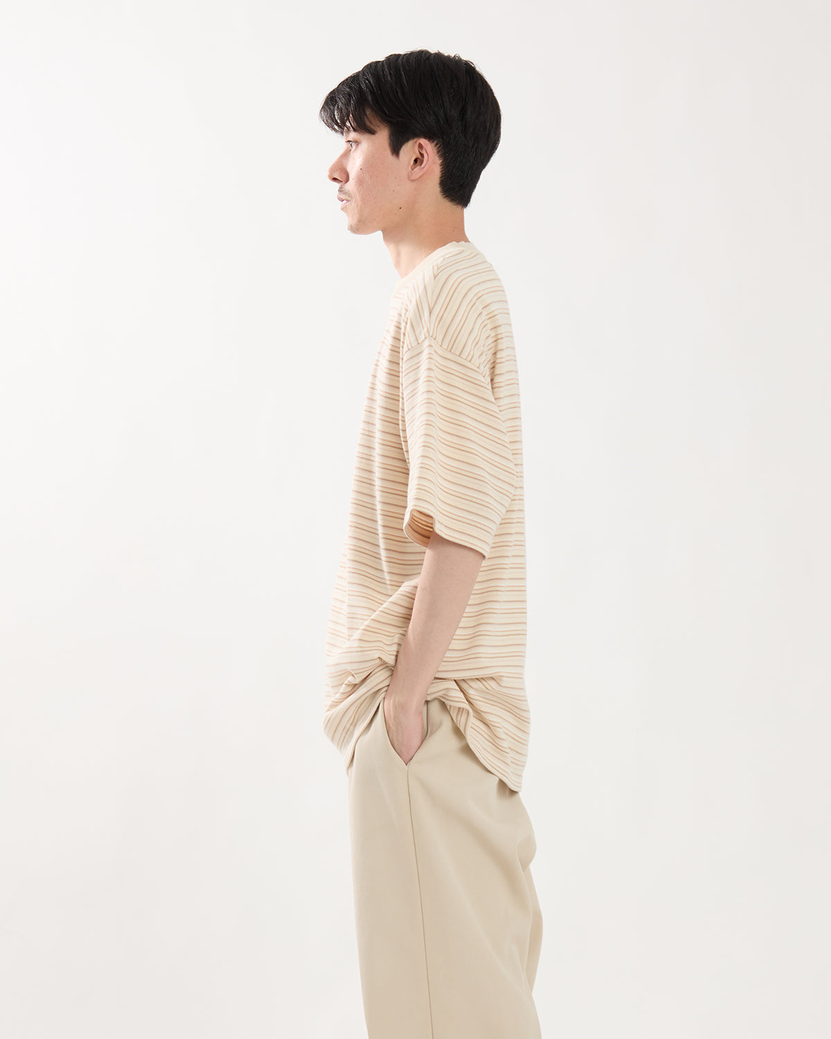 UNLIKELY BORDER KNIT TEE for COVERCHORD