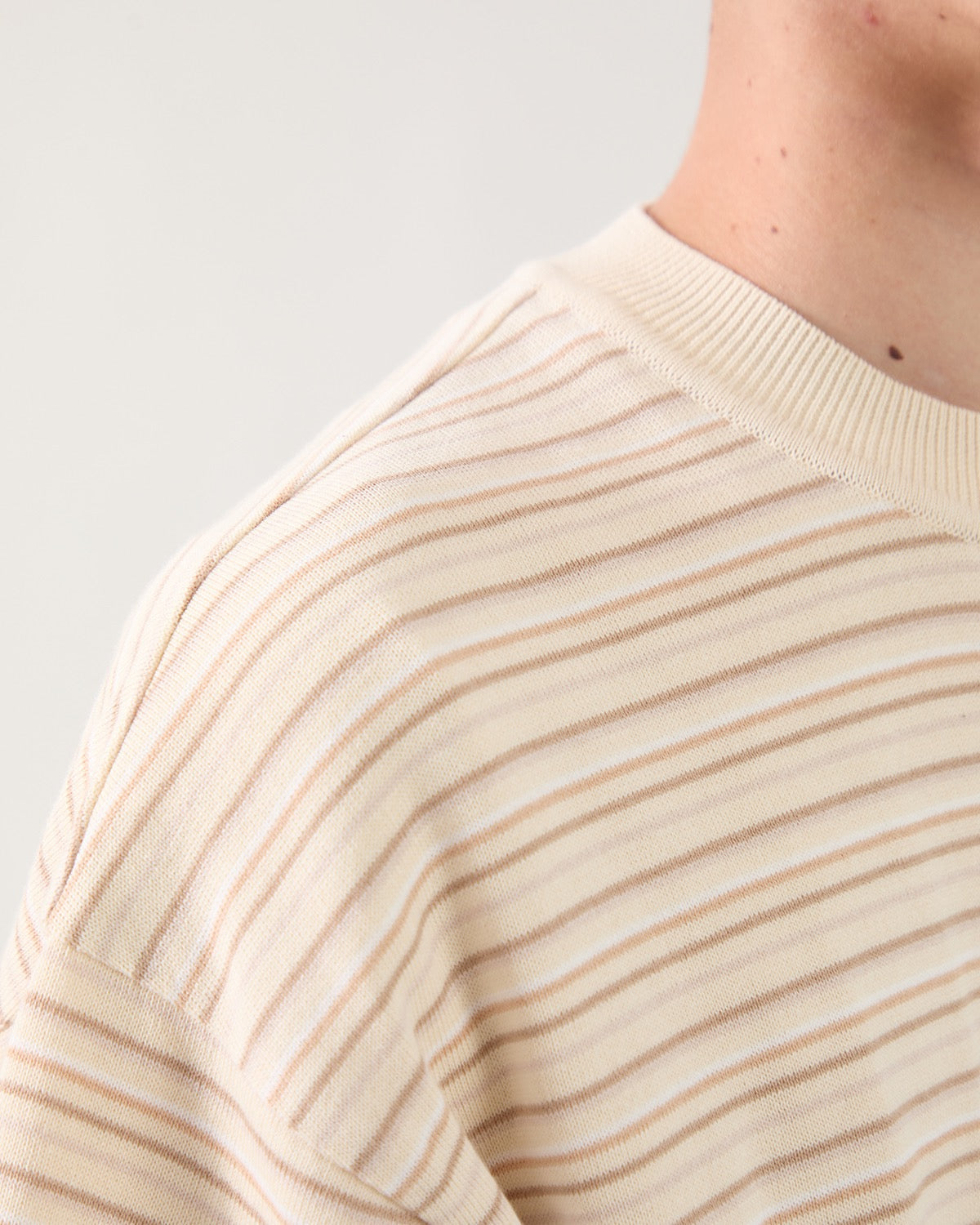UNLIKELY BORDER KNIT TEE for COVERCHORD