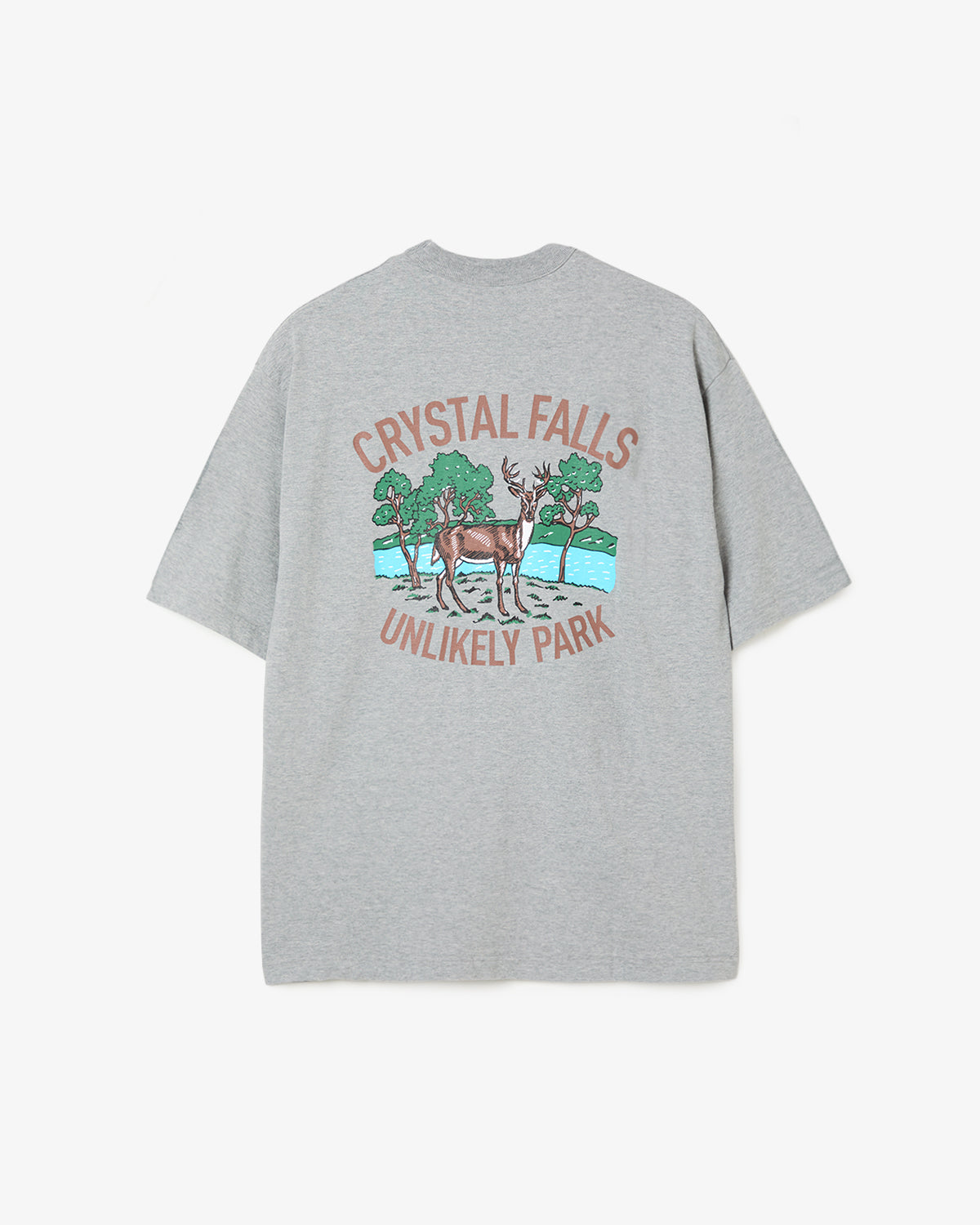 UNLIKELY AUTHENTIC GRAPHIC TEE "CRYSTAL FALLS"