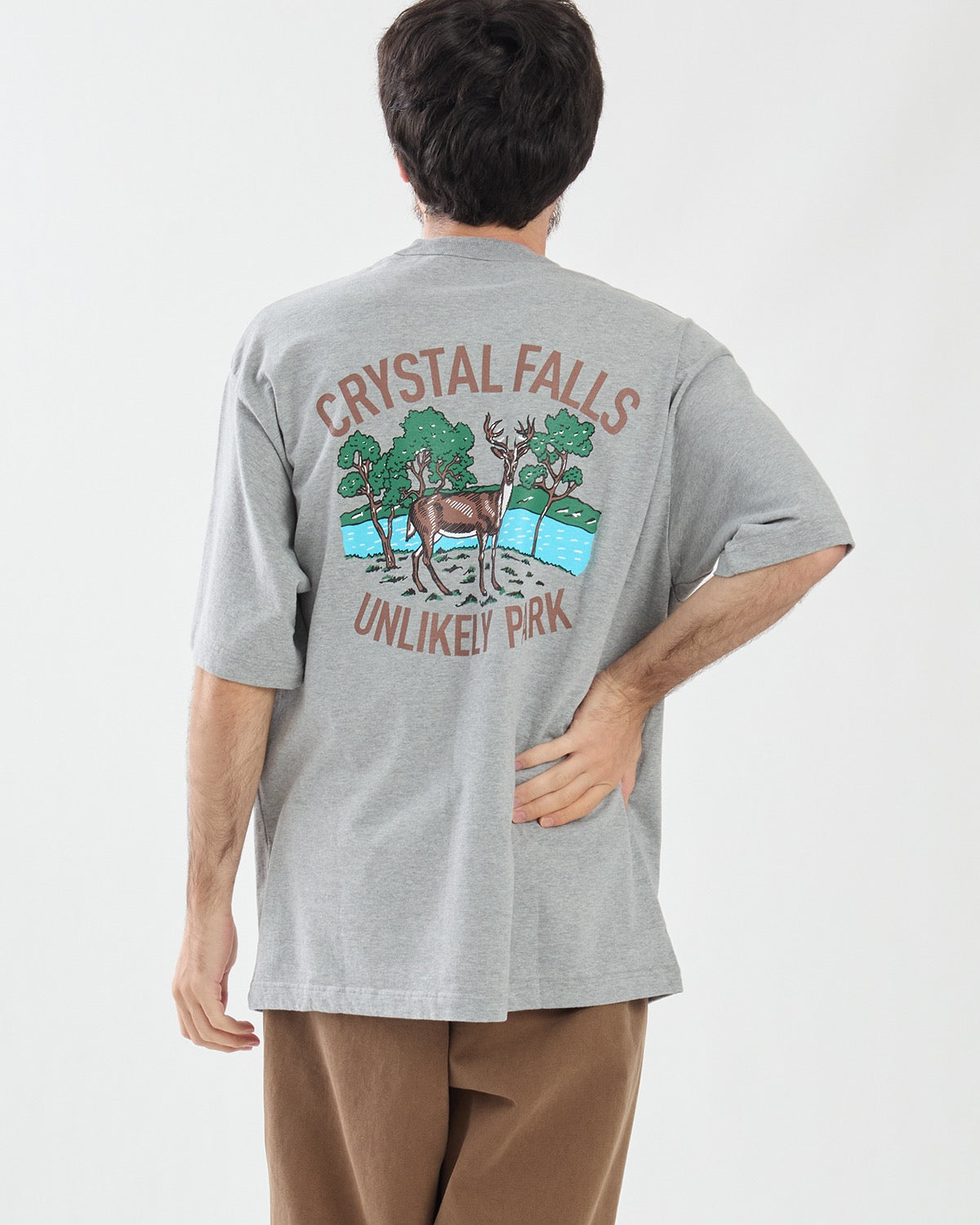 UNLIKELY AUTHENTIC GRAPHIC TEE "CRYSTAL FALLS"