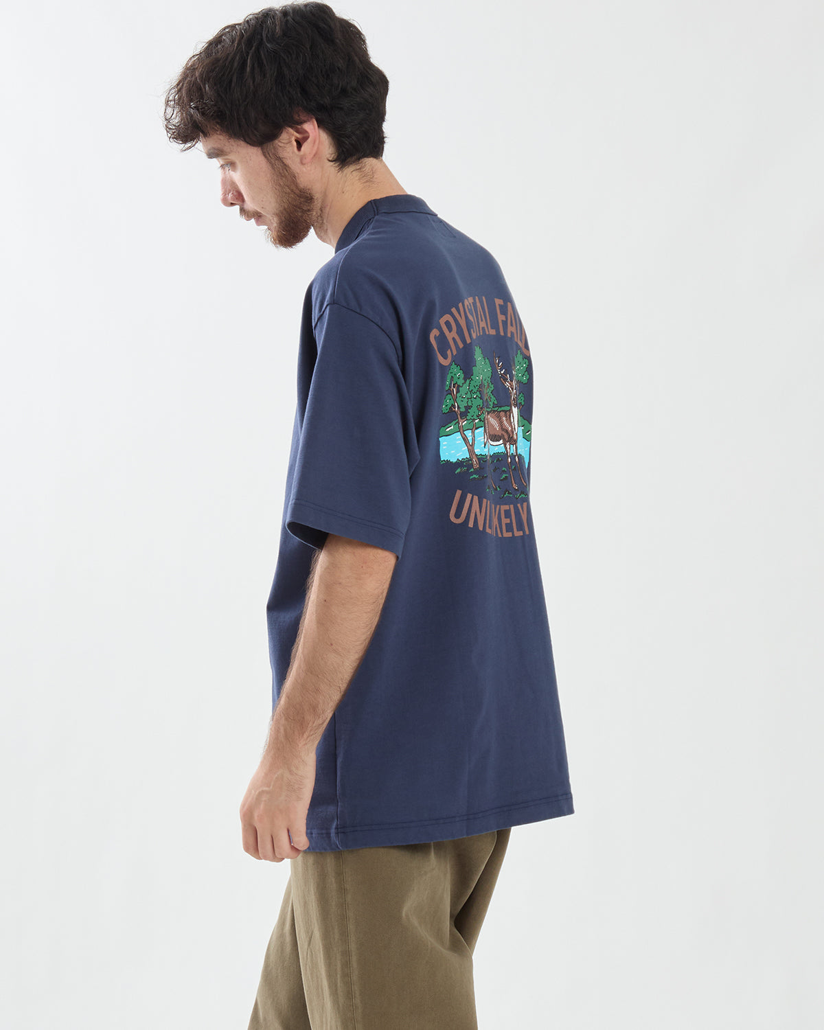 UNLIKELY AUTHENTIC GRAPHIC TEE "CRYSTAL FALLS"