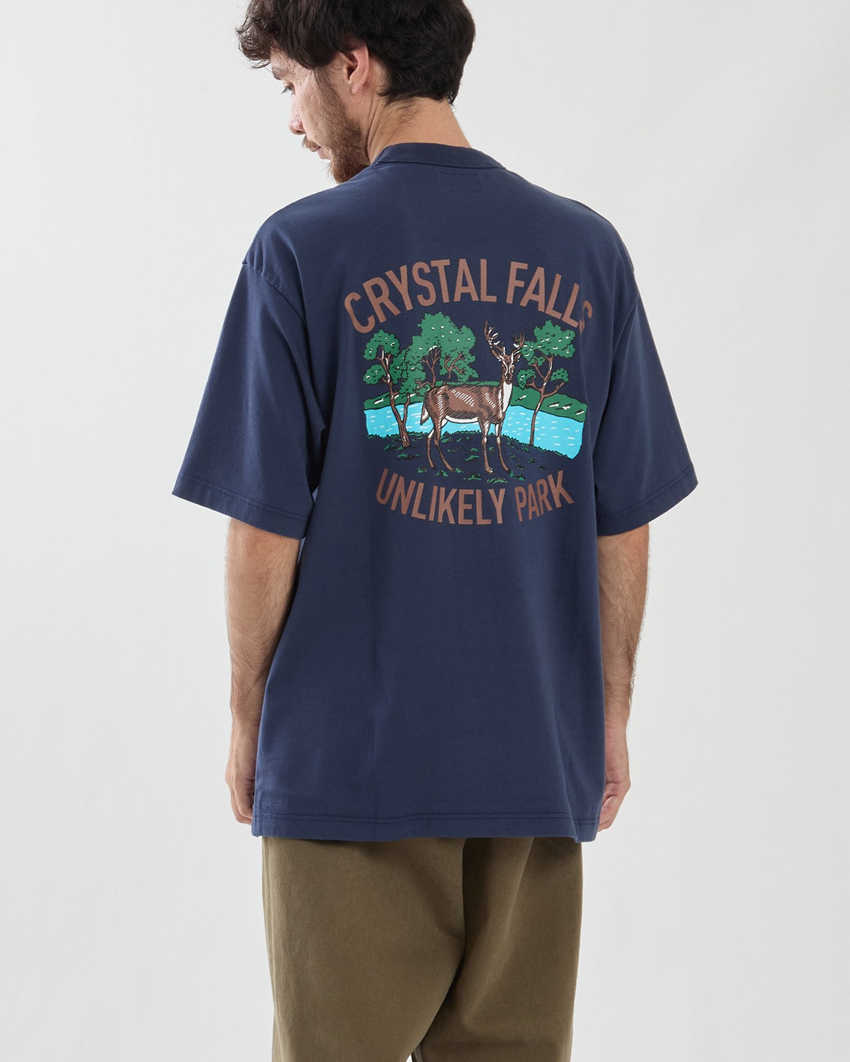 UNLIKELY AUTHENTIC GRAPHIC TEE "CRYSTAL FALLS"
