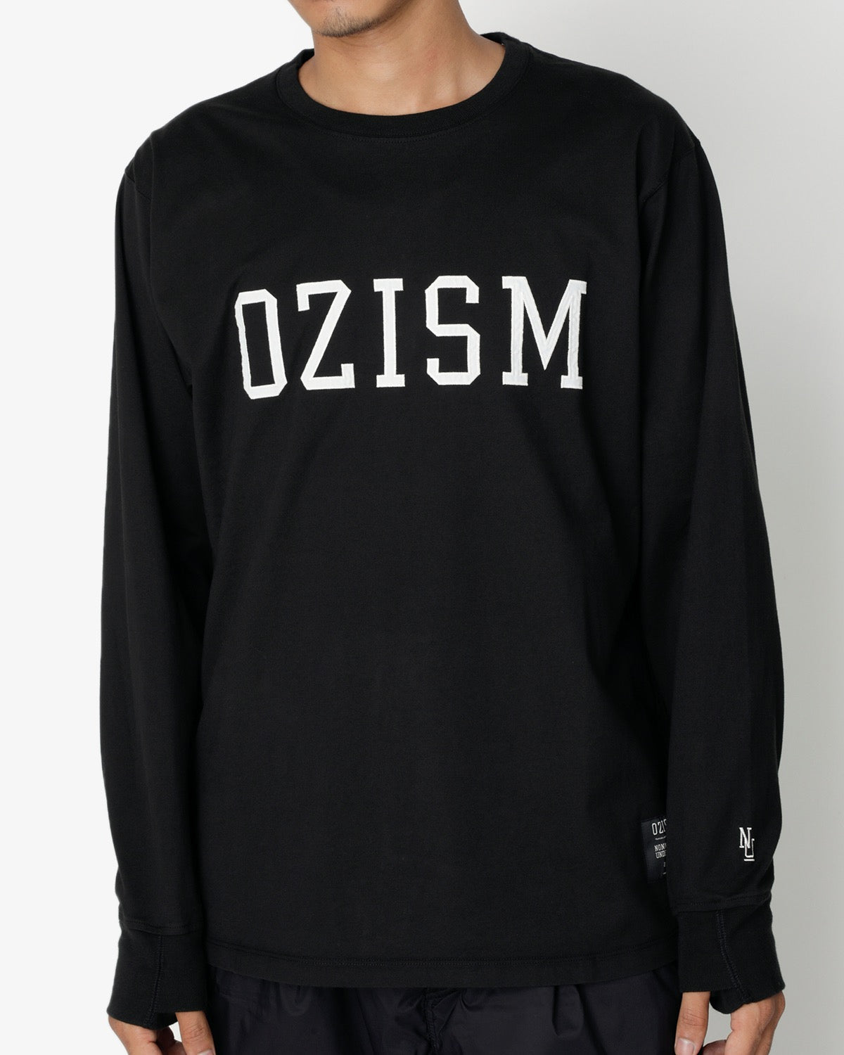 MONK L/S TEE “OZISM" COTTON JERSEY