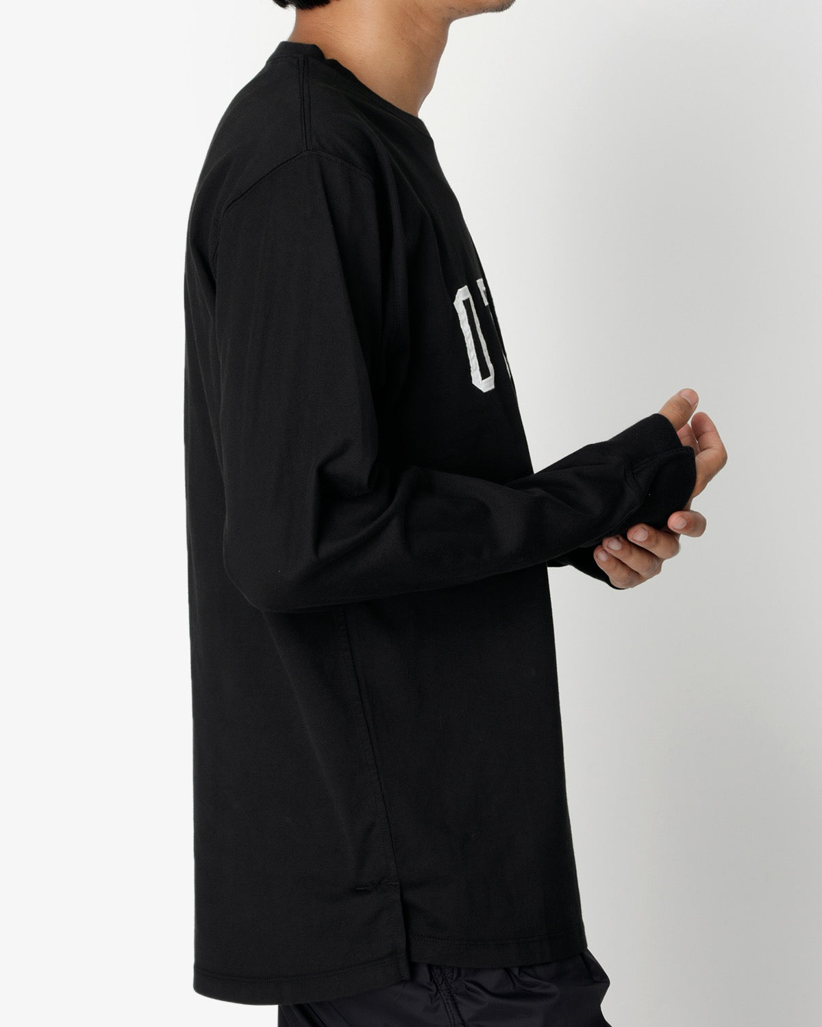 MONK L/S TEE “OZISM" COTTON JERSEY