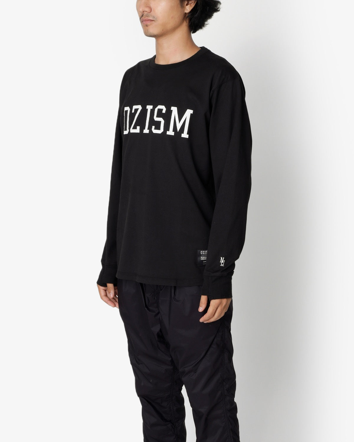 MONK L/S TEE “OZISM" COTTON JERSEY