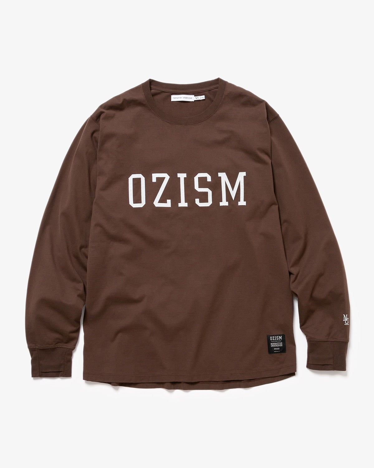 MONK L/S TEE “OZISM" COTTON JERSEY