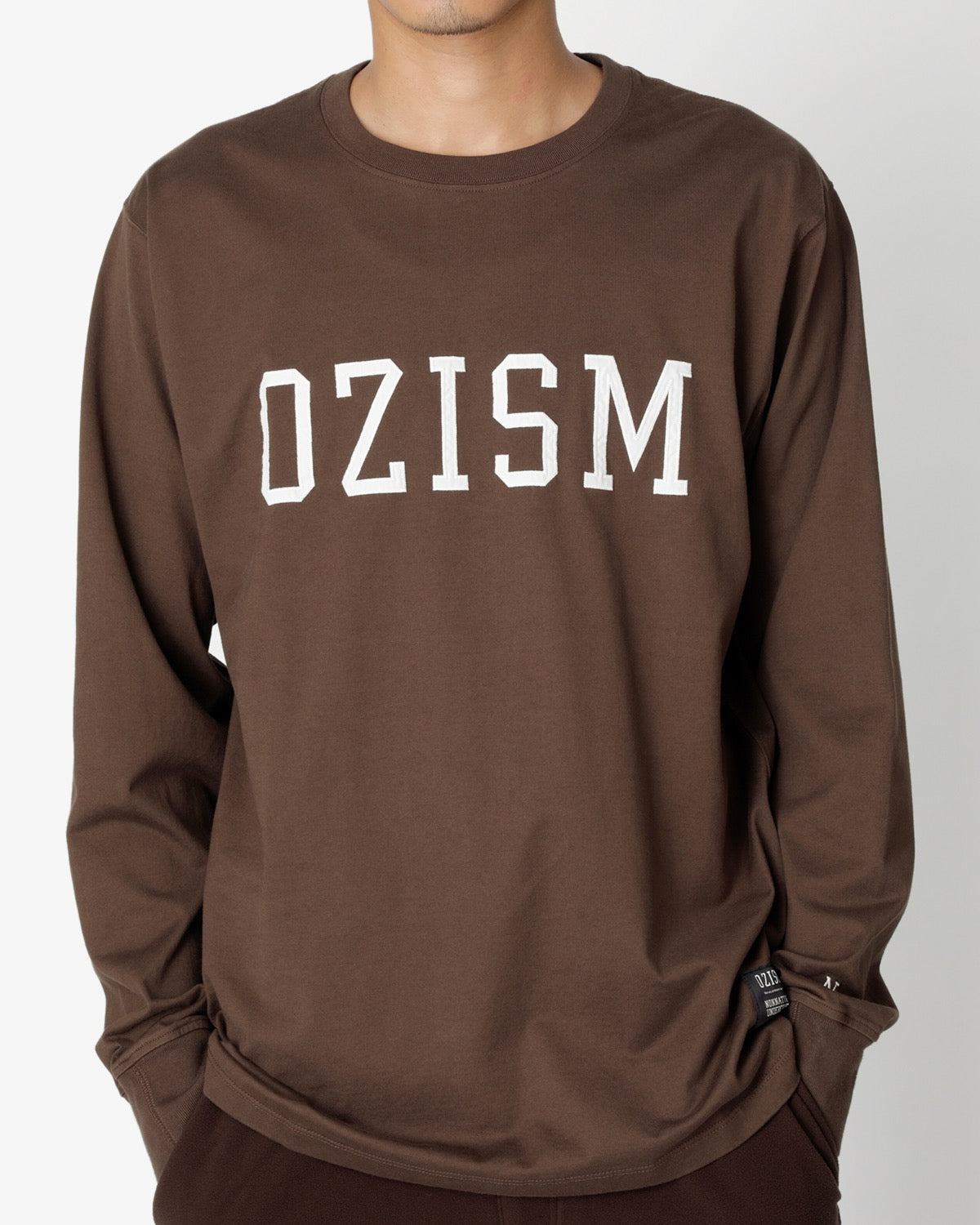 MONK L/S TEE “OZISM" COTTON JERSEY