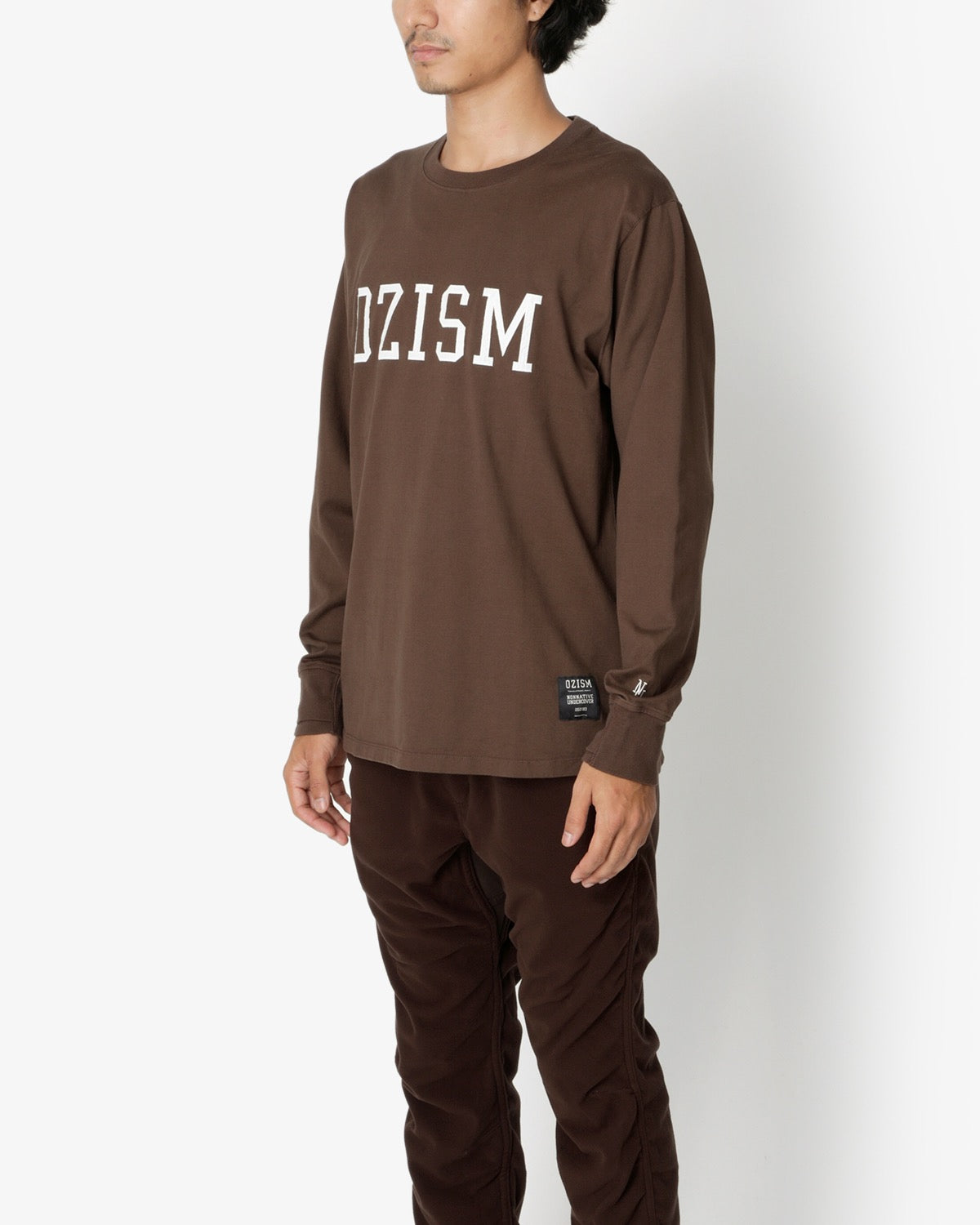 MONK L/S TEE “OZISM" COTTON JERSEY