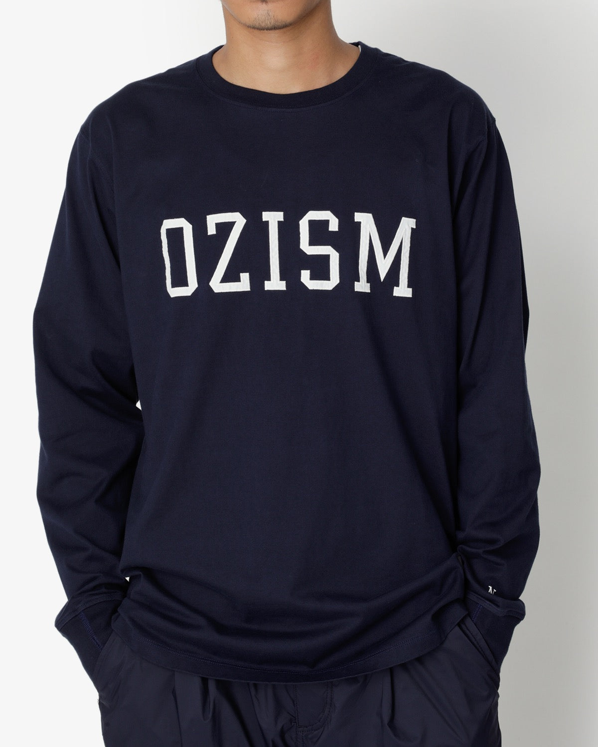 MONK L/S TEE “OZISM" COTTON JERSEY