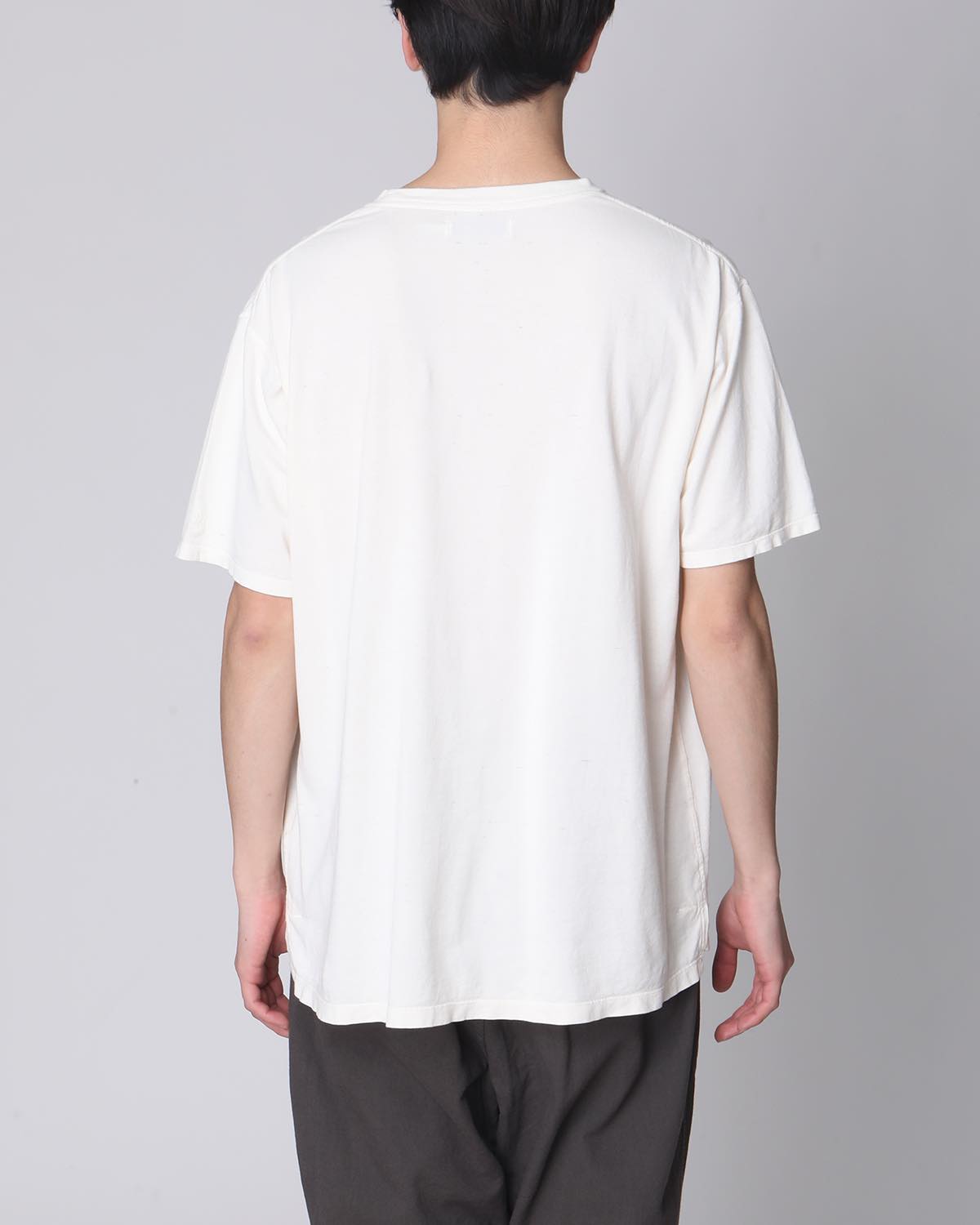 MONK SS TEE COTTON PAPER JERSEY OVERDYED