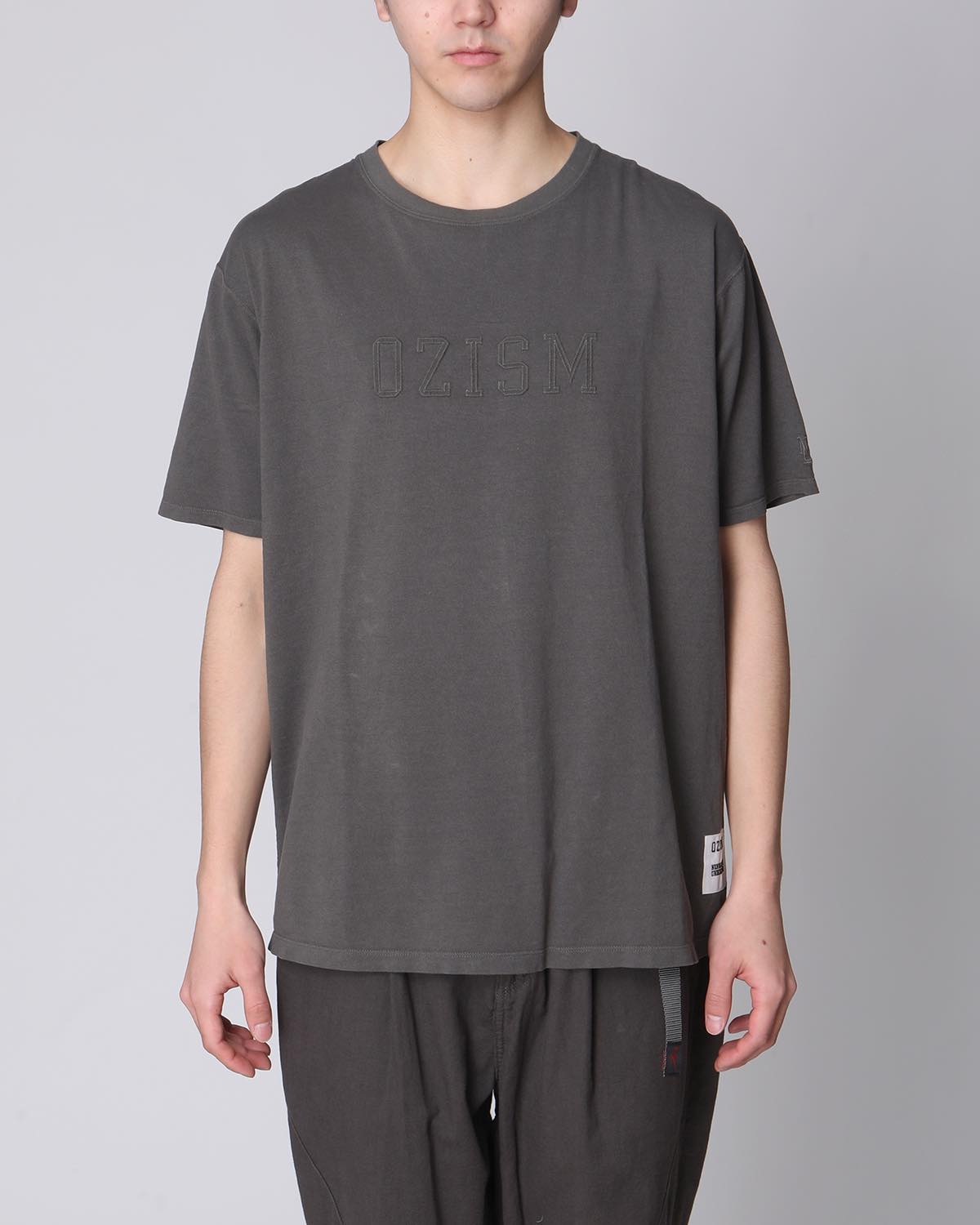 MONK SS TEE COTTON PAPER JERSEY OVERDYED