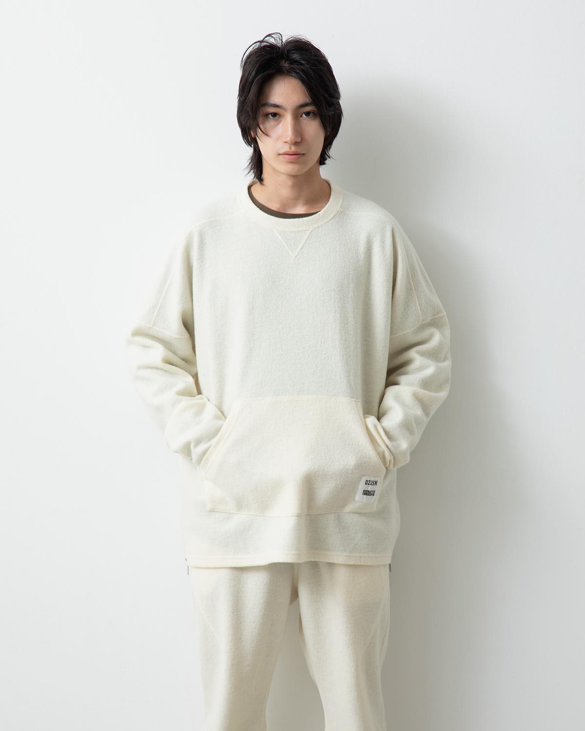 MONK CREW LONG PULLOVER W/N PILE