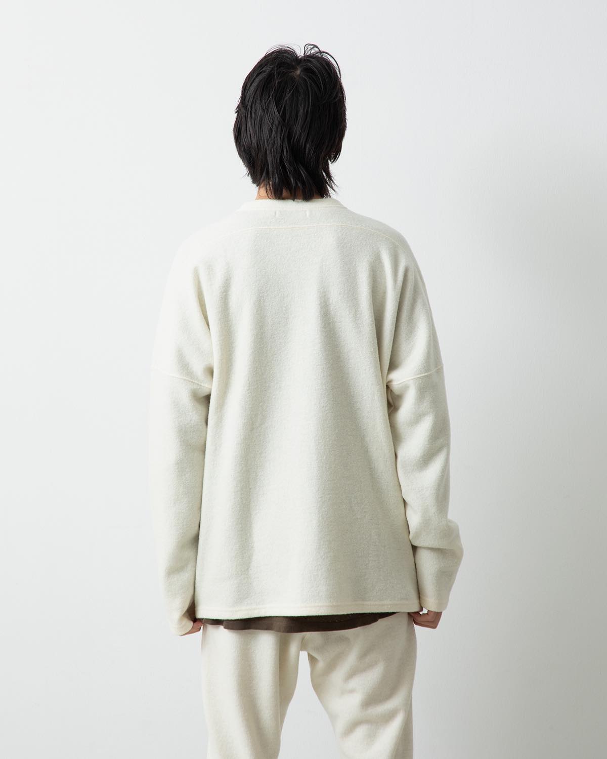 MONK CREW LONG PULLOVER W/N PILE